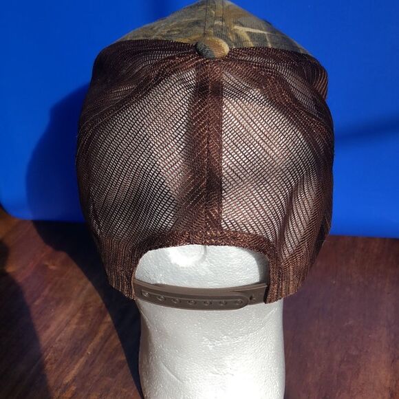 REDNECK BLINDS CAMO DUCK MESH TRUCKER HAT NWOT - Picture 5 of 9